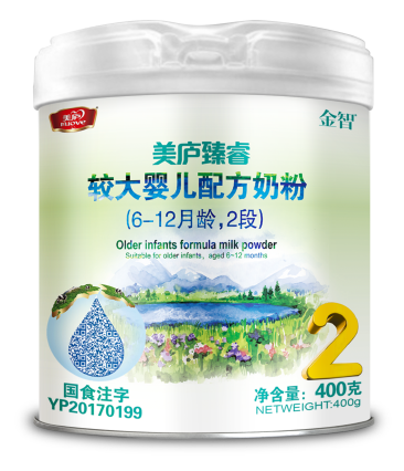 尊龙凯时人生就是搏臻睿较大婴儿配方奶粉400克-2段.png